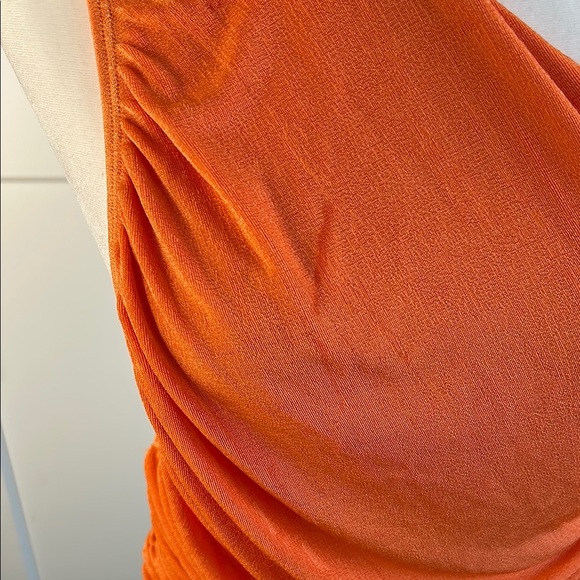 Lioness Orange One-Shoulder Crop Top | 4 - Picture 6 of 7